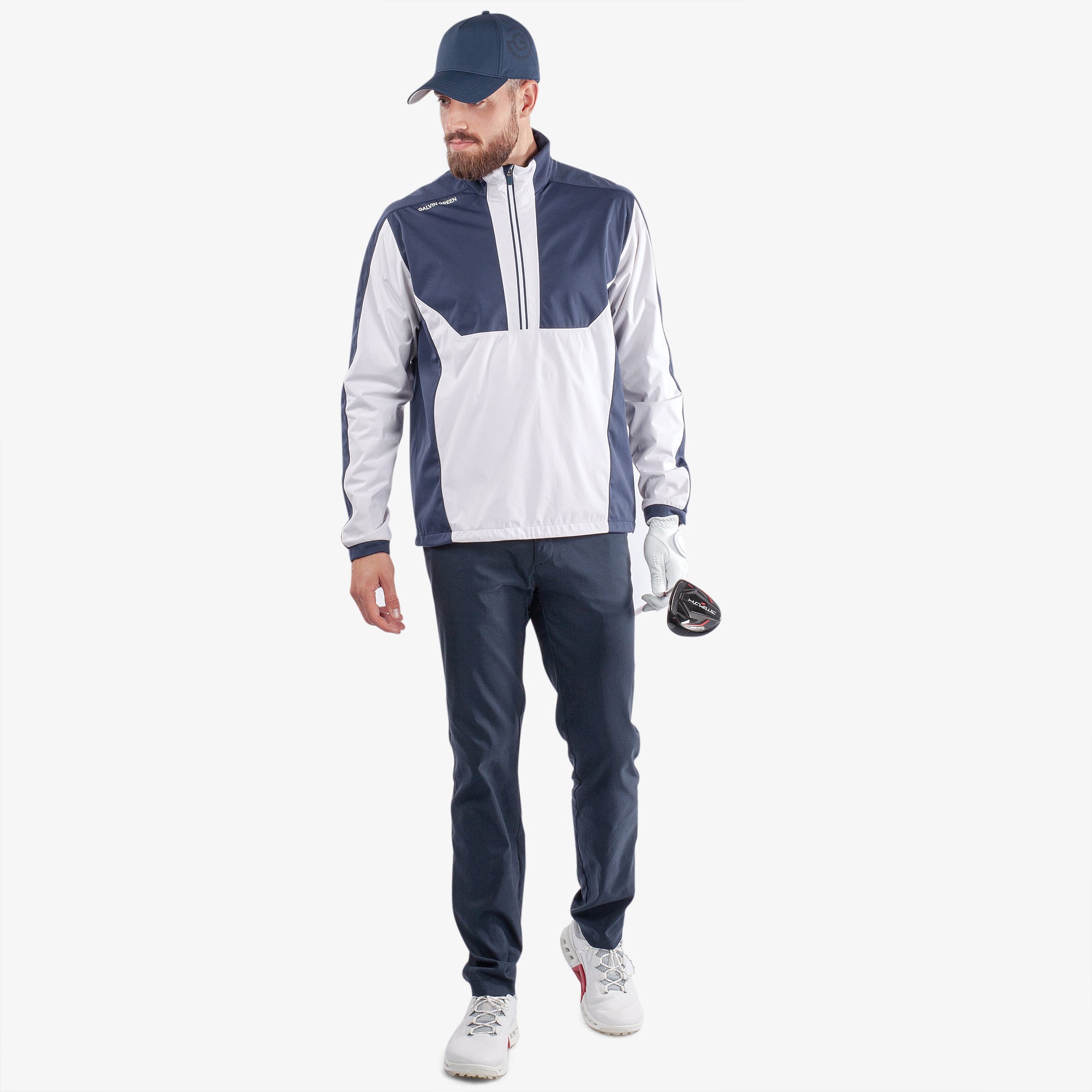 Galvin Green Lawrence Interface-1 Mens Golf Windstopper White/Navy
